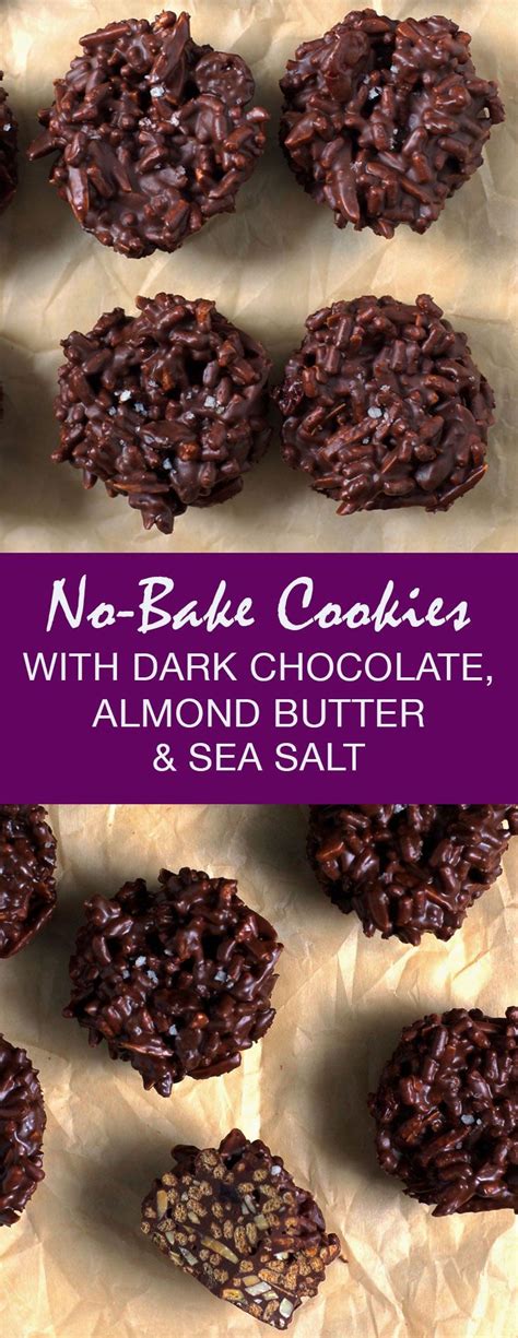 No Bake Cookies With Dark Chocolate Recipe No Bake Cookies