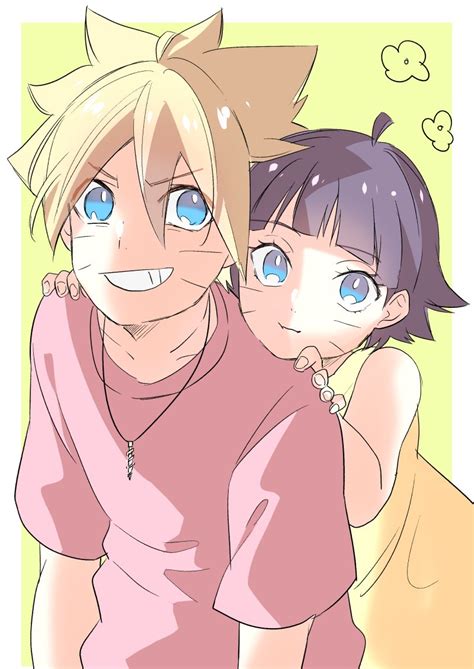 Boruto And Hima Himawari Uzumaki Wallpaper Fanpop Page