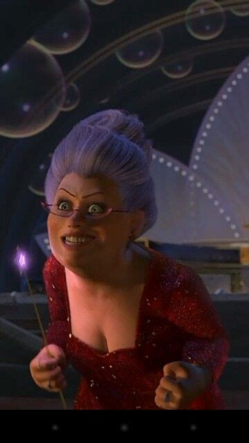 Jennifer Saunders As The Voice Of The Fairy Godmother In Shrek 2 2004