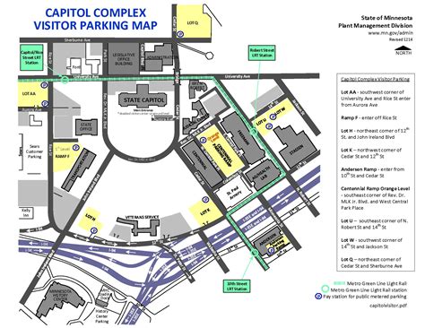 Capitol Building Map Capitol Complex Map Map Directions Parking