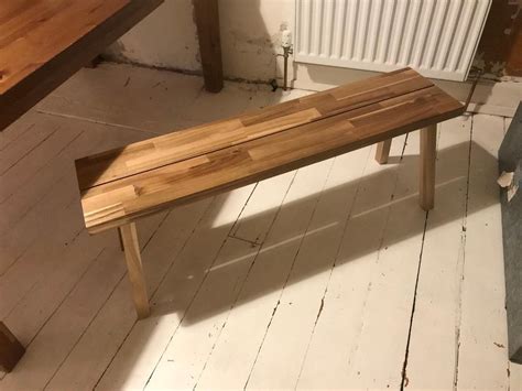 Ikea Skogsta Solid Wood Acacia Bench Seat In Haymarket Edinburgh