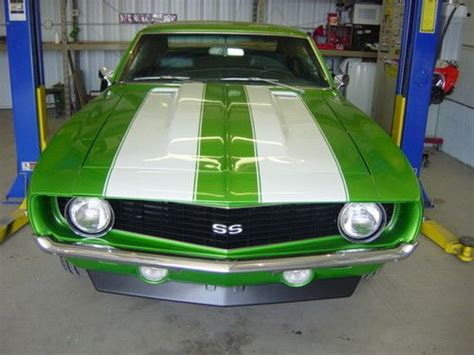 Sell New 1969 Synergy Green Camaro In Stacy Minnesota United States