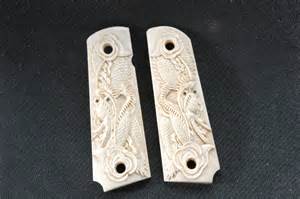 Real Ivory Custom Engraved 1911 Gri For Sale At
