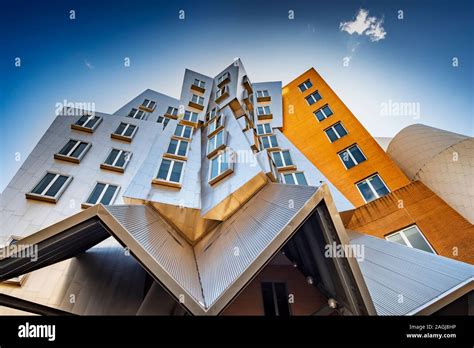 Der Ray Und Maria Stata Center Von Frank Gehry Entworfenen Mit Boston