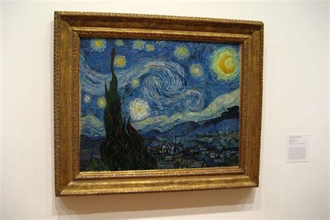 Van gogh painted starry night over the rhône in 1888—just one year before he completed the starry night. NYC - MoMA: Vincent van Gogh's The Starry Night | Vincent ...