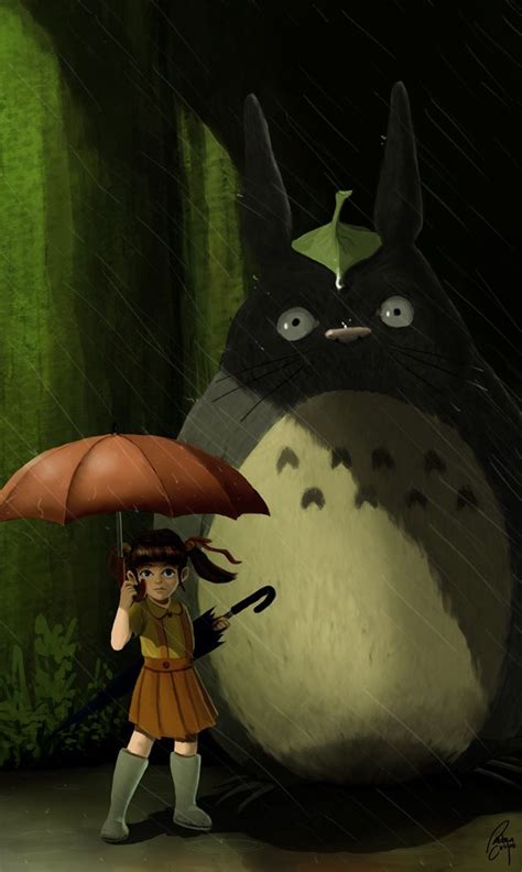 Totoro By Rucalok On Deviantart Totoro Art Fan Art