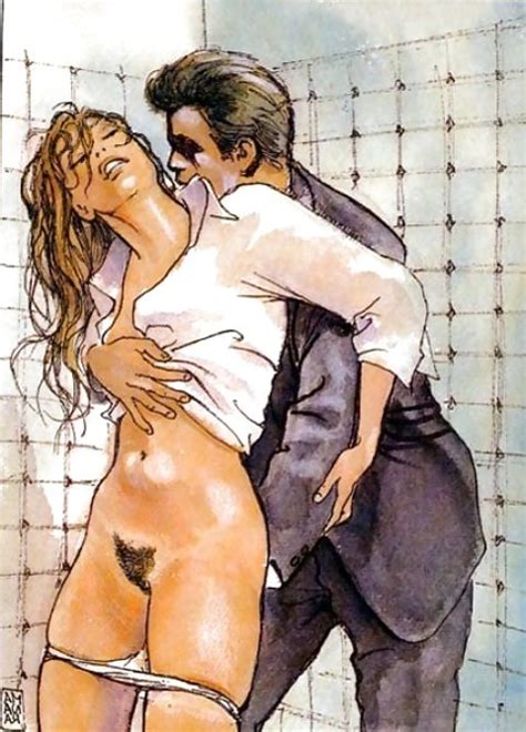Erotic Comic Art Two Manara Two Combined Pictures Zb Porn
