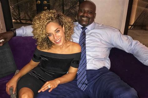Shaquille Oneal And His Longtime Girlfriend Laticia Rolle Essence