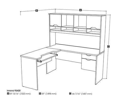 L Shaped Office Desk Dimensions Elegant Living Room Furniture Sets