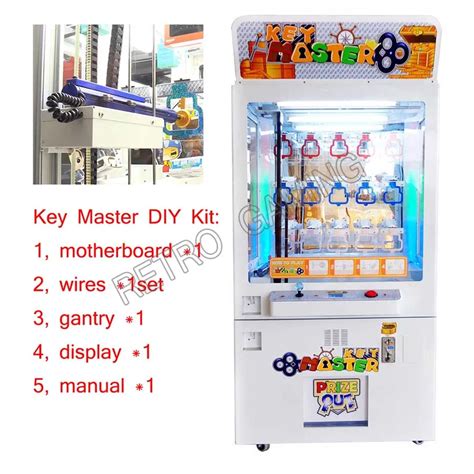 Key Master Diy Kit For Prize T Vending Machine Indoor Amusement Game