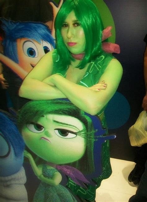 Disgust Cosplay Inside Out Disney Pixar By Andylain On Deviantart