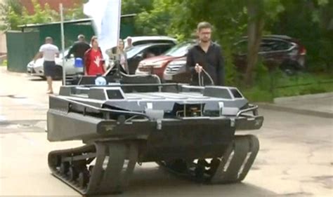 Russias New Robot Army Includes Tanks That Climb Walls World News