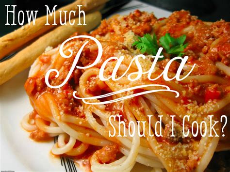 That's why we threw together this handy chart for you! What's the Right Amount of Pasta per Person? | Delishably