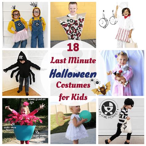 18 Easy And Frugal Last Minute Halloween Costumes For Kids