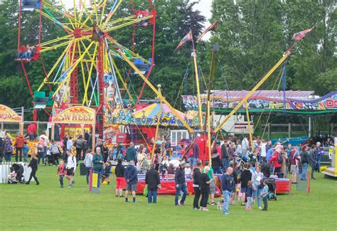All The Fun Of The Fair During Half Term In Newbury In May