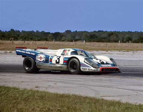 Winning Porsche 917k At Sebring 1971 Le Mans Martini Rossi Porsche
