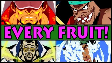 All Types Of Devil Fruits In One Piece Woodslima