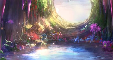 A Certain Cave Anime Scenery Anime Background Fantasy Art Landscapes