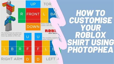 How To Make A Custom Roblox Shirt Using Photopea Youtube