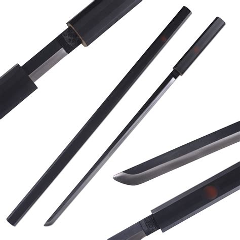Buy Japanese Anime Sasuke Cosplay Samurai Real Carbon Steel Not Sharp