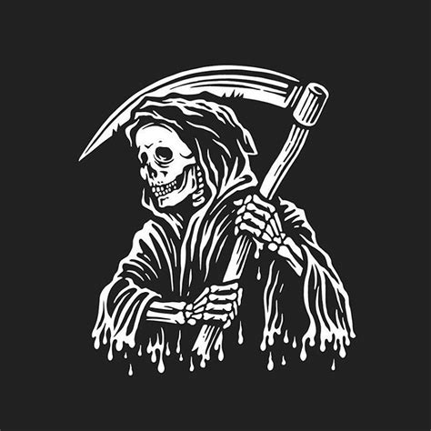 Santa Muerte Pfp ~ Grim Reaper Santa Muerte Fleece Blanket Carisca