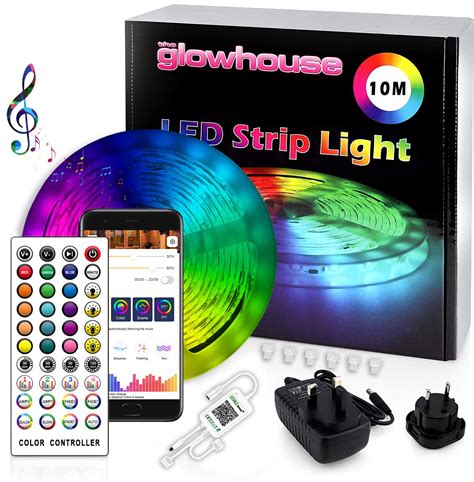 Buy Premium Led Strip Lights Bluetooth New 2023 Model Glowhouse Uk