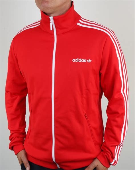 Men · clothing · tracksuits. Adidas Beckenbauer, Track Top, Red, jacket, Originals ...