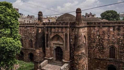 Photos Delhis Forgotten Mosque Of Windows In Khirki Village