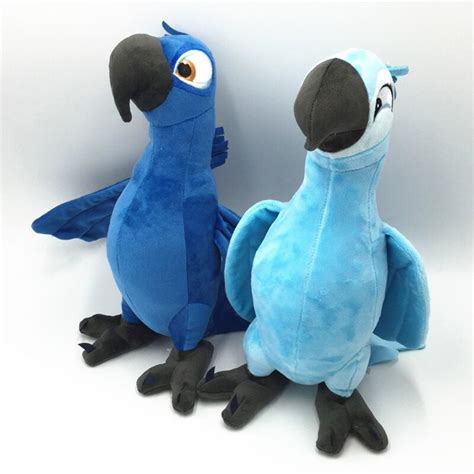 Cartoon Rio Combo Parrot Soft Stuffed Plush Toys