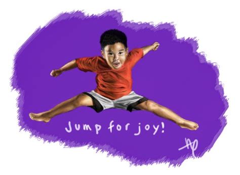 Life In Digital Paint Jump For Joy Jumping For Joy Life Digital