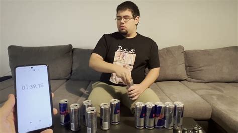 red bull drinking world record attempt youtube