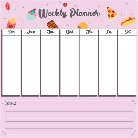 10 Best Weekly Planner Printable