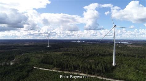 Baywa Re Nimmt Ihren Größten Windpark In Europa In Betrieb
