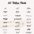 25 FREE tattoo fonts for your next ink session • A Subtle Revelry ...
