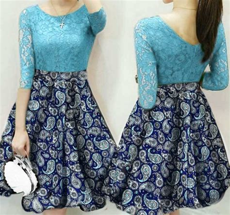 Batik kini juga dikenalan oleh berbagai lini kehidupan termasuk untuk aktifitas pekerjaan. Jual Design baju pesta | model baju dress modern Lace ...