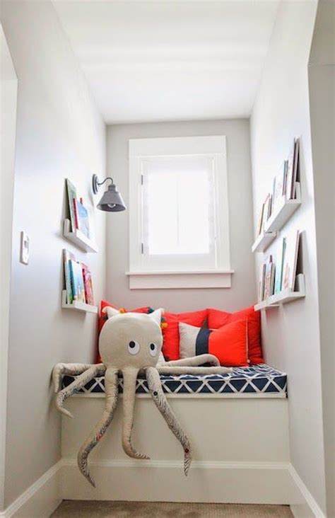 Browse our range of beds with drawers features. 20 Cozy DIY Reading Nooks For Kids | HomeMydesign