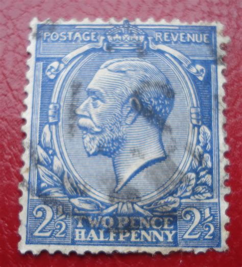 2 1 2 Penny 1912 King George V 1912 Great Britain Stamp 53819