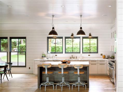 Cabinet ideas a light wood floor and white subway tile backsplash will help brighten the room while allowing gray cabinets to become the centerpiece of the design. Kitchen Design Ideas - Sunset - Sunset Magazine