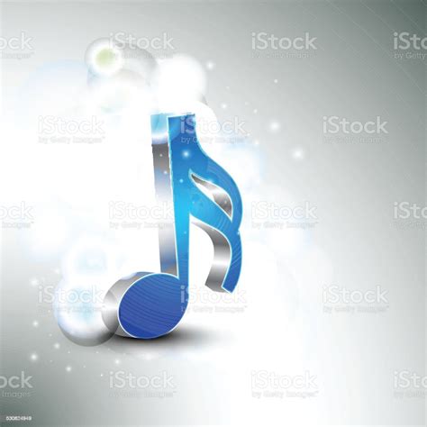 Shiny 3d Musical Note Stock Illustration Download Image Now Arts
