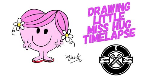 Drawing Little Miss Hug Timelapse Youtube