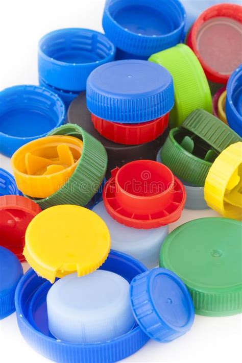 Colorful Plastic Caps Stock Image Image Of Closeup 101002145