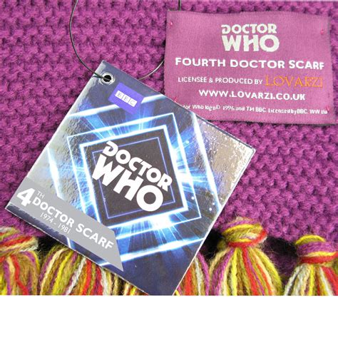 Official Bbc 4th Doctor Replica Scarf Dr Who Tom Baker Scarf Full