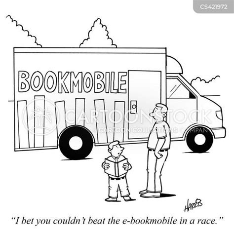 Bookmobile Cartoons And Comics Funny Pictures From Cartoonstock