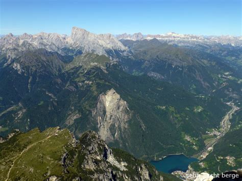 «klettersteige italien» • bocchette centrali • sentiero benini • sentiero sosat • via ferr. sehn-sucht berge: Civetta, 3220 m