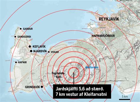 Strongest Earthquake In 17 Years Iceland Monitor