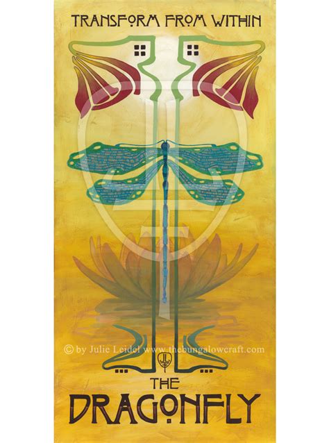 Art Nouveau Dragonfly