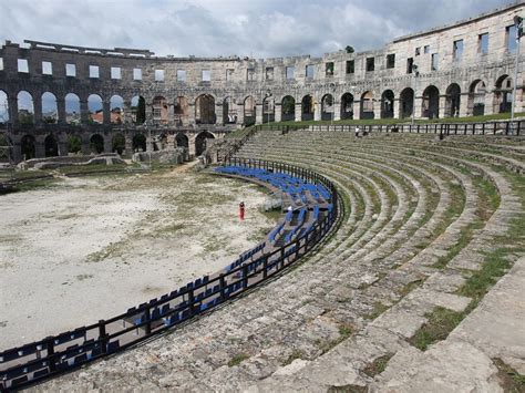 Pula Römisches Amphitheater Kroatien Istrien Foto And Bild Europe