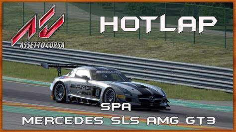 Mercedes Sls Amg Gt Spa Francorchamps Assetto Corsa Youtube