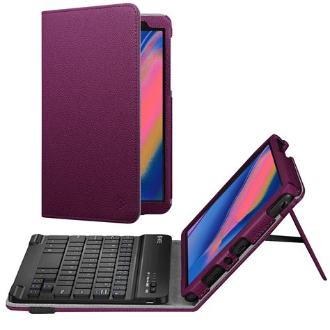 Fintie Folio Keyboard Bluetooth Keyboard Case For Samsung Galaxy Tab A