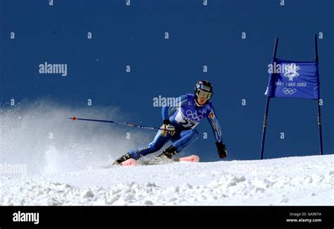 Winter Olympics Salt Lake City 2002 Allpine Skiing Womens Giant
